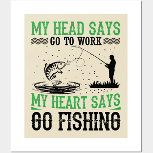 Go Fishing Posters and Art